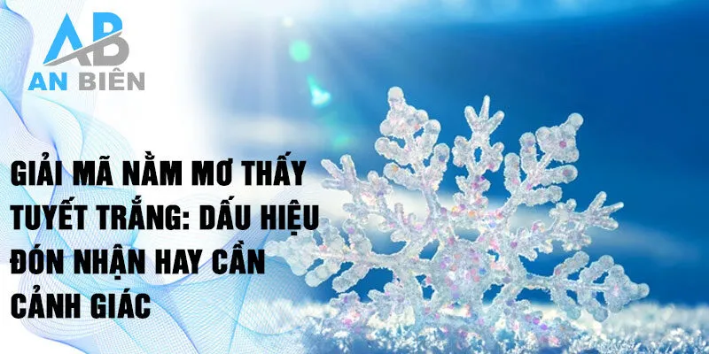 Giải mã nằm mơ thấy tuyết trắng: dấu hiệu đón nhận hay cần cảnh giác