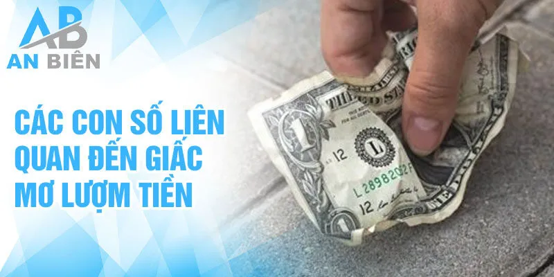 Các con số liên quan đến giấc mơ lượm tiền